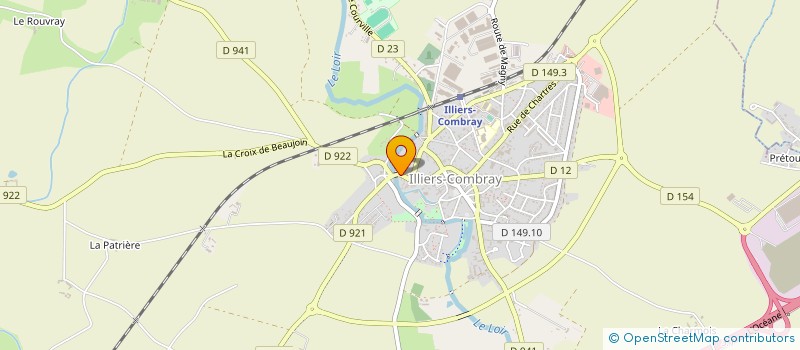 localisation de l'entreprise MAISON PONT DU DOCTEUR FOURTANE à ILLIERS-COMBRAY