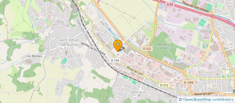 localisation de l'entreprise MAISON POTENTIEL  BOURGOIN-JALLIEU