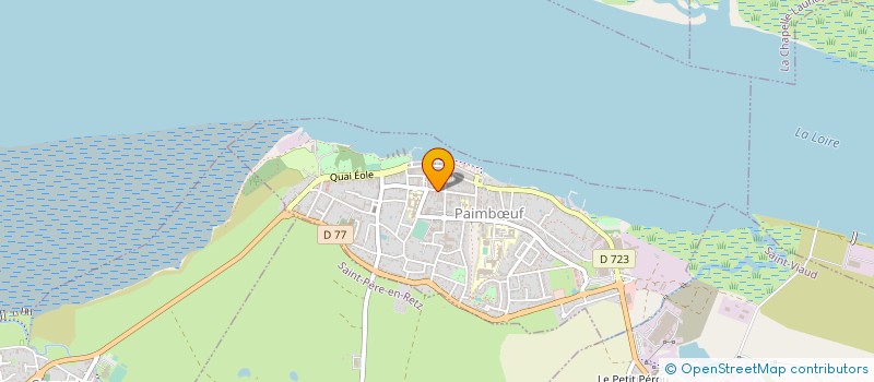 localisation de l'entreprise MAISON POULINET  PAIMBUF