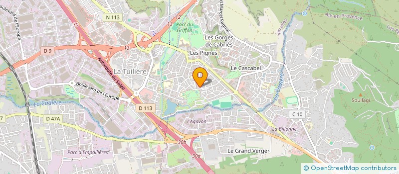 localisation de l'entreprise MAISON POUR L'ENVIRONNEMENT à VITROLLES