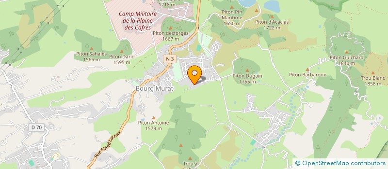 localisation de l'entreprise MAISON POUR LE DEVELOPPEMENT DE L INSERTION PAR L ACTIVITE à LE TAMPON