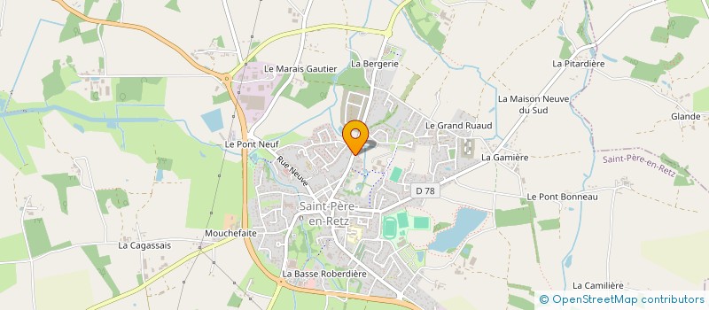 localisation de l'entreprise MAISON POUR TOUS à SAINT-PERE-EN-RETZ