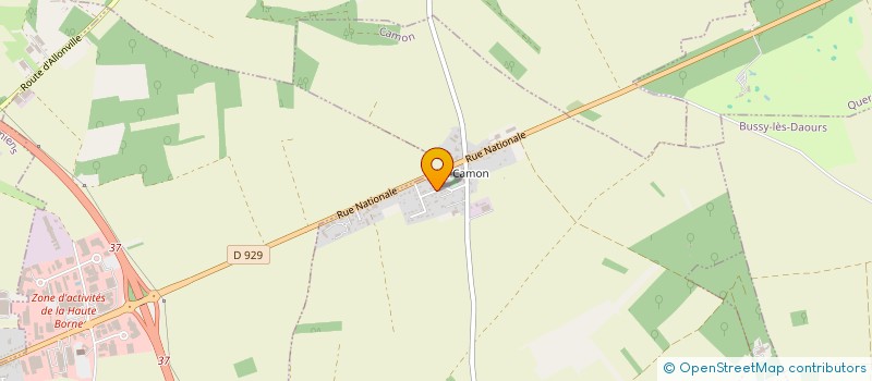 localisation de l'entreprise MAISON POUR TOUS à CAMON