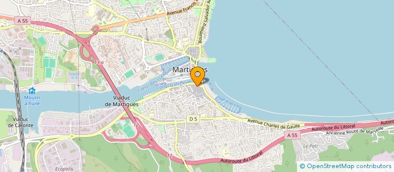 localisation de l'entreprise MAISON POUR TOUS à MARTIGUES