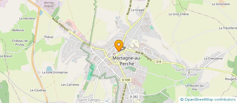 localisation de l'entreprise MAISON POUR TOUS à MORTAGNE-AU-PERCHE