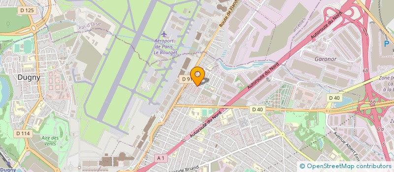 localisation de l'entreprise MAISON POUR TOUS CHEMIN NOTRE DAME à LE BLANC-MESNIL