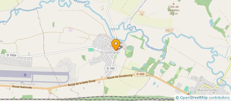 localisation de l'entreprise MAISON POUR TOUS DE CROISMARE  CROISMARE