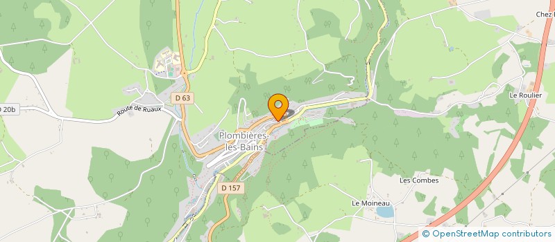 localisation de l'entreprise MAISON POUR TOUS DE PLOMBIERES LES BAINS à PLOMBIERES-LES-BAINS