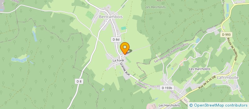 localisation de l'entreprise MAISON POUR TOUS DE TANCONVILLE  TANCONVILLE