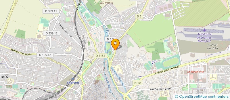 localisation de l'entreprise MAISON POUR TOUS DU PONT NEUF à CHARTRES