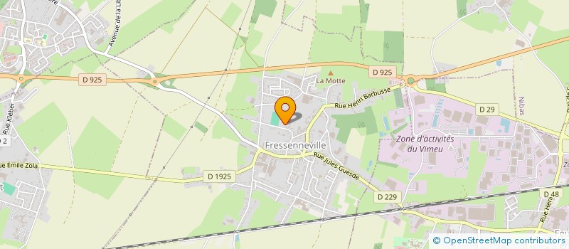 localisation de l'entreprise MAISON POUR TOUS FRESSENNEVILL à FRESSENNEVILLE