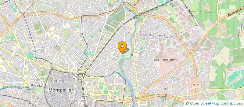 localisation de l'entreprise MAISON POUR TOUS GEORGES SAND à MONTPELLIER