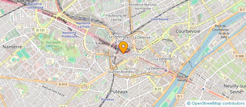 localisation de l'entreprise MAISON PRADIER  PUTEAUX