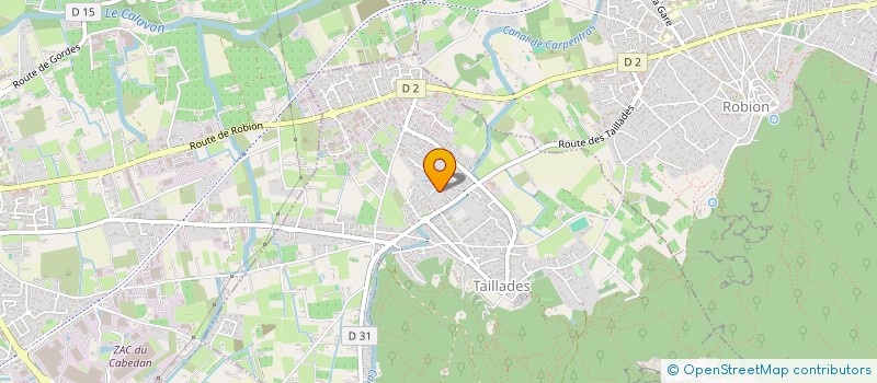 localisation de l'entreprise MAISON PRAT  TAILLADES