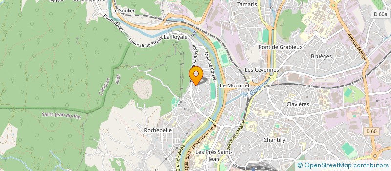 localisation de l'entreprise MAISON PRETE A VIVRE à ALES