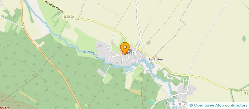 localisation de l'entreprise MAISON PRIEURE  BOREST