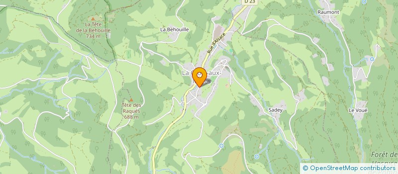 localisation de l'entreprise MAISON PRIMAVERA  LA CROIX-AUX-MINES