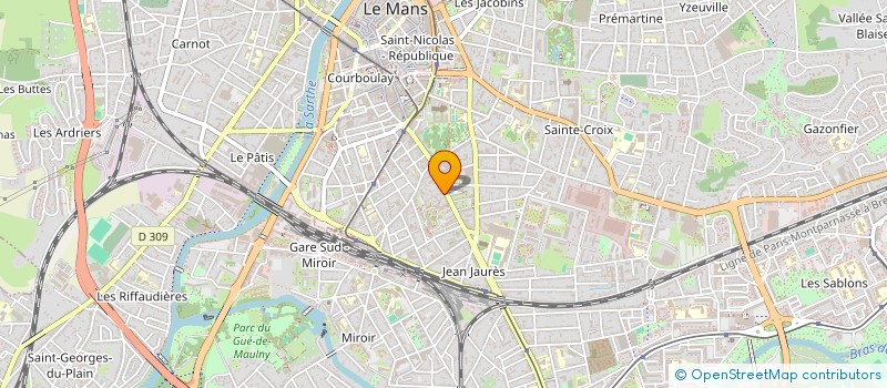 localisation de l'entreprise MAISON PRIMITIVE D'YAHWEH  LE MANS