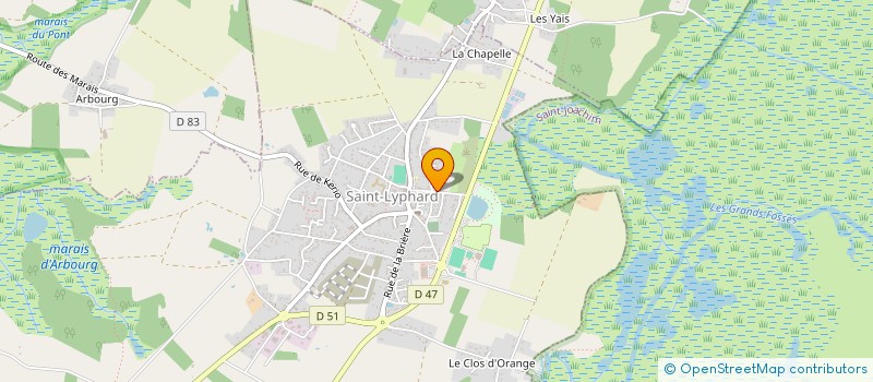 localisation de l'entreprise MAISON PRINCET  SAINT-LYPHARD