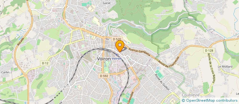 localisation de l'entreprise MAISON PRO-ALPES à VOIRON