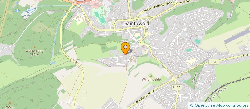 localisation de l'entreprise MAISON PROPRE à SAINT-AVOLD