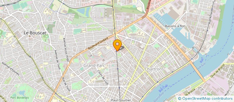 localisation de l'entreprise MAISON PROTESTANTE DE RETRAITE à BORDEAUX