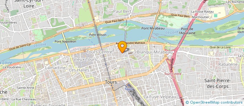 localisation de l'entreprise MAISON PROVINCIALE à TOURS