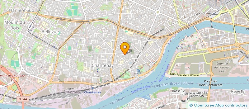 localisation de l'entreprise MAISON PROVINCIALE FILLES DE CHARITE à NANTES