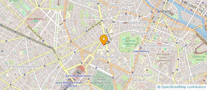 localisation de l'entreprise MAISON PROVINCIALE SOEURS BON SECOURS à PARIS