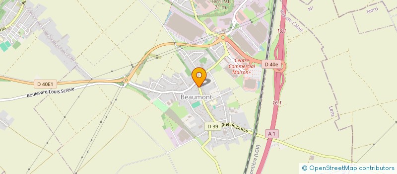 localisation de l'entreprise MAISON PRUVOST NUMISMATIQUE à HENIN-BEAUMONT