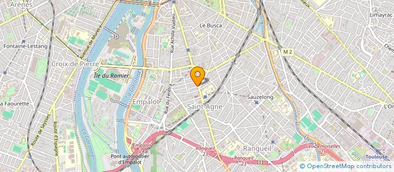 localisation de l'entreprise MAISON PUJOL  TOULOUSE