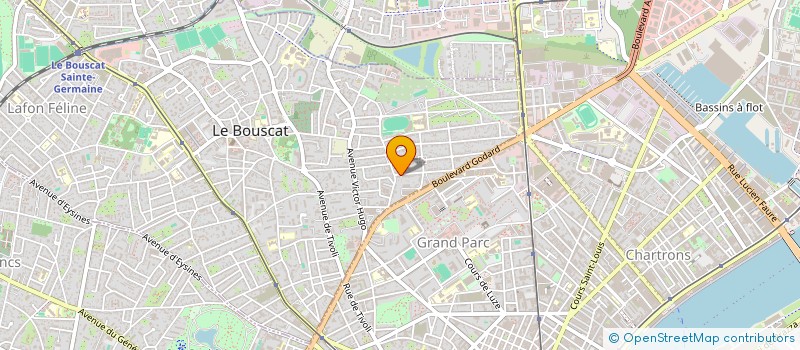 localisation de l'entreprise MAISON QUATRE à LE BOUSCAT