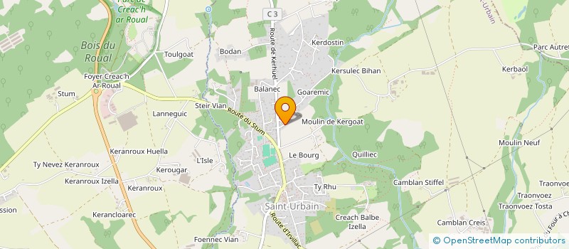 localisation de l'entreprise MAISON QUEFFELEC à BREST