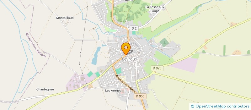 localisation de l'entreprise MAISON QUENARD à LEVROUX