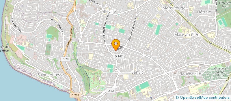localisation de l'entreprise MAISON QUERTIER à LE HAVRE