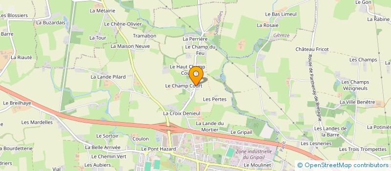 localisation de l'entreprise MAISON QUESSOT à SAINT-GILLES