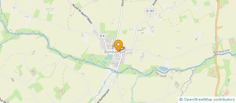 localisation de l'entreprise MAISON RACINE  BAMBECQUE