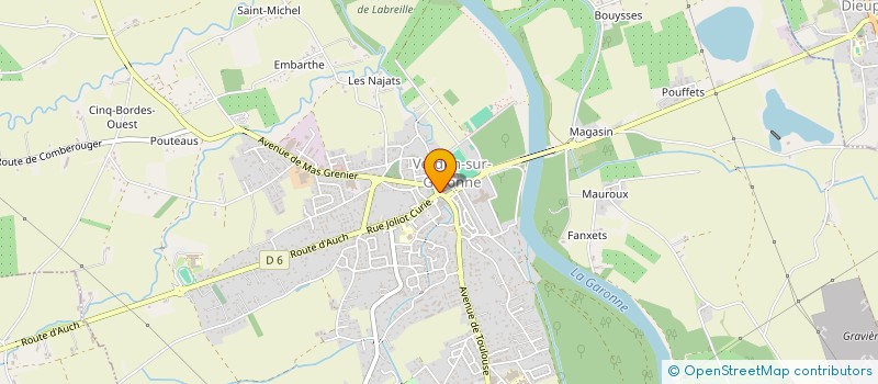 localisation de l'entreprise MAISON RASPIDE à VERDUN-SUR-GARONNE