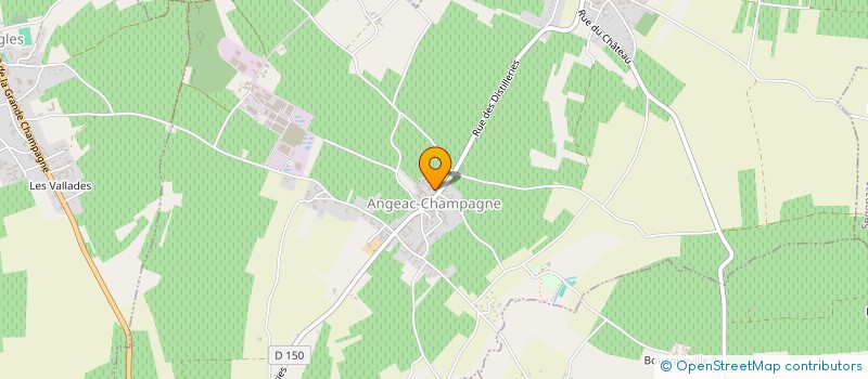 localisation de l'entreprise MAISON RECHOU SA à ANGEAC-CHAMPAGNE
