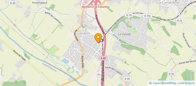 localisation de l'entreprise MAISON REGNAULT  GARIDECH