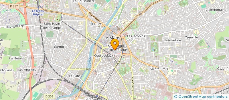 localisation de l'entreprise MAISON REIGNIER à LE MANS