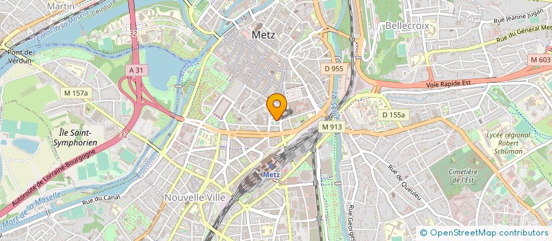 localisation de l'entreprise MAISON REMLINGER à METZ