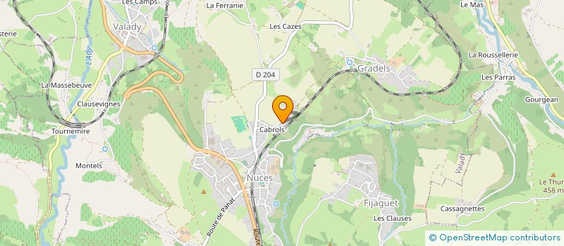 localisation de l'entreprise MAISON RENARD  VALADY