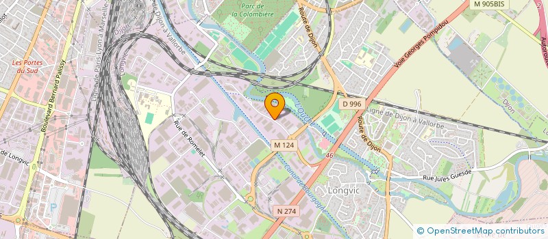 localisation de l'entreprise MAISON RENAUD  LONGVIC