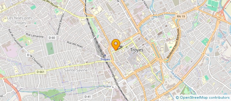 localisation de l'entreprise MAISON RENAUD à TROYES