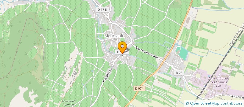 localisation de l'entreprise MAISON RENAUD BOYER à MEURSAULT