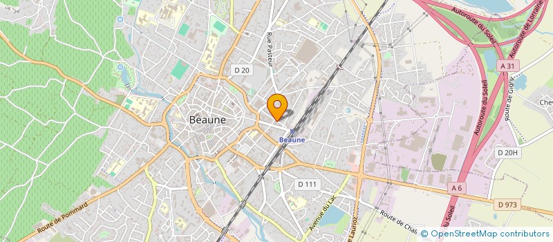 localisation de l'entreprise MAISON RENO à BEAUNE