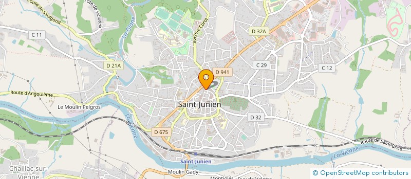 localisation de l'entreprise MAISON RENOIR à SAINT-JUNIEN