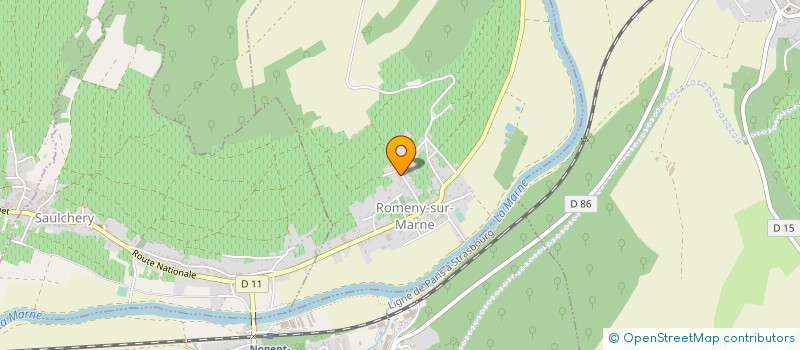 localisation de l'entreprise MAISON RENOUX  ROMENY-SUR-MARNE