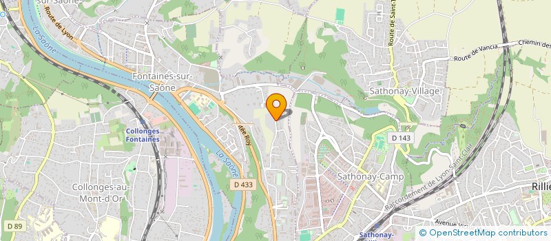 localisation de l'entreprise MAISON REPOS AU BON VIEUX TEMPS à FONTAINES-SUR-SAONE